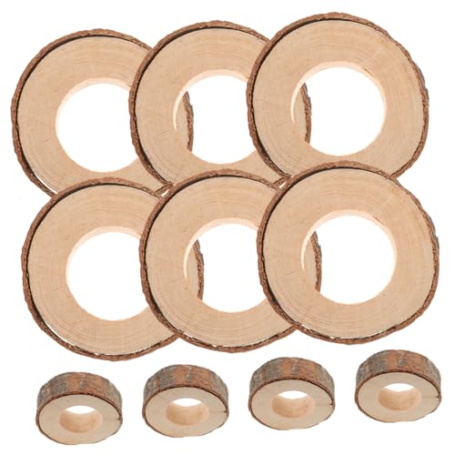 Didiseaon 10 Stück Holzserviettenringe Natürlichem Unbehandeltem Holz für Kreative Tischdekoration bei Hochzeiten Partys und DIY Projekte für Gastgeschenke und Bastelarbeiten Didiseaon 10 Stück Holzserviettenringe Natürlichem Unbehandeltem Holz für Kreative Tischdekoration bei Hochzeiten Partys und DIY Projekte für Gastgeschenke und Bastelarbeiten von Didiseaon