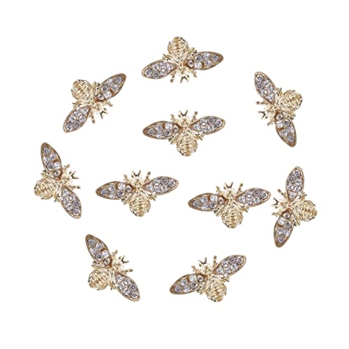 Didiseaon 10 Stück Nail-Art-Zubehör Nägel Trendy Dekoration Karikatur Silberbiene Charms süße Nagelanhänger klobige Nagelanhänger trendige Nagelzauber -Nagelanhänger Legierung Grün Didiseaon 10 Stück Nail-Art-Zubehör Nägel Trendy Dekoration Karikatur Silberbiene Charms süße Nagelanhänger klobige Nagelanhänger trendige Nagelzauber -Nagelanhänger Legierung Grün von Didiseaon