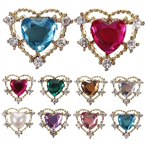 Didiseaon 10 Stück Teiliges Nagelcharms aus Maniküre Zubehör für Diy Nageldesign Dekoration für Nägel Schmuck und Mehr für Nagelstudios und Zuhause Zufällige Farbe Didiseaon 10 Stück Teiliges Nagelcharms aus Maniküre Zubehör für Diy Nageldesign Dekoration für Nägel Schmuck und Mehr für Nagelstudios und Zuhause Zufällige Farbe von Didiseaon