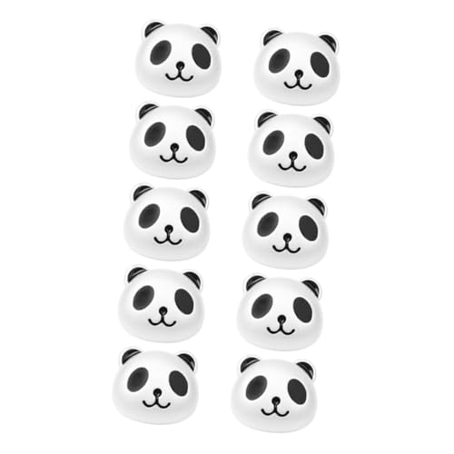Didiseaon 10 Stück Teiliges Panda Perlen für DIY Schmuckherstellung Dekorative Zwischenperlen Charmante Bastelperlen für Halsketten und Armbänder Geeignet für Junge Mädchen von Didiseaon