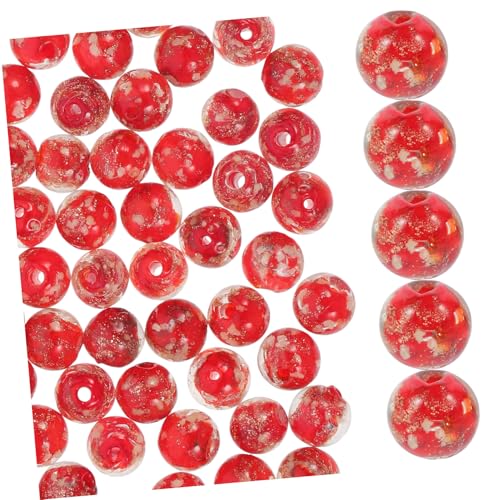 Didiseaon 100 Stück Leuchtende Glasperlen Rot Runde Kristall Schmuckperlen für DIY Armbänder Anhänger und Wohnkultur Glatte Oberfläche Bulk Glasperlen für Schmuckherstellung Didiseaon 100 Stück Leuchtende Glasperlen Rot Runde Kristall Schmuckperlen für DIY Armbänder Anhänger und Wohnkultur Glatte Oberfläche Bulk Glasperlen für Schmuckherstellung von Didiseaon