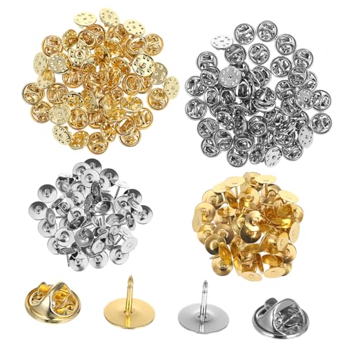 Didiseaon 100Paare Schmetterlings Kupplungsstifte mit Sicherungsfunktion Metallrückseiten für Schmuckhandwerk Vielseitig Einsetzbar für Anstecknadeln Broschen und Mehr Didiseaon 100Paare Schmetterlings Kupplungsstifte mit Sicherungsfunktion Metallrückseiten für Schmuckhandwerk Vielseitig Einsetzbar für Anstecknadeln Broschen und Mehr von Didiseaon