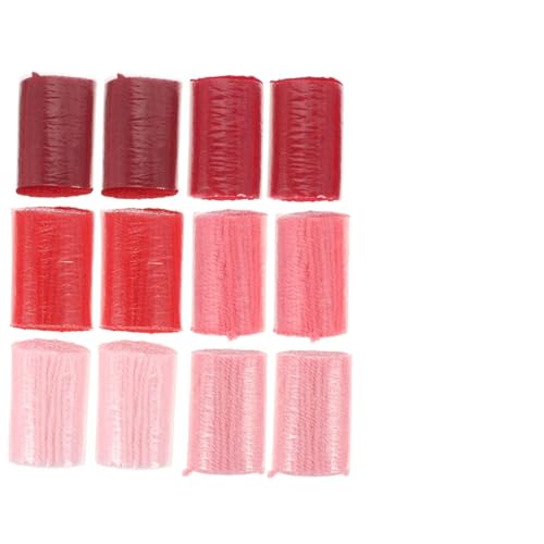 Didiseaon 12 Stück Handgefertigtes Handwerk Herstellung Knüpfgarn Häkeln Chenille Verschlusshaken Wolle Verriegeln Diy-garne Herstellen Nähen Garn Zum Stricken Knüpfhakenstricken Stich Acryl von Didiseaon