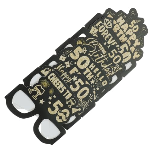 Didiseaon 12 Stück Papierbrillenrahmen Geburtstagsfeierdekorationen Geburtstagsfeier -Requisiten Party-Sonnenbrille Masse für Partybrillen aus Papier Party Sonnenbrille lustige Brille Didiseaon 12 Stück Papierbrillenrahmen Geburtstagsfeierdekorationen Geburtstagsfeier -Requisiten Party-Sonnenbrille Masse für Partybrillen aus Papier Party Sonnenbrille lustige Brille von Didiseaon