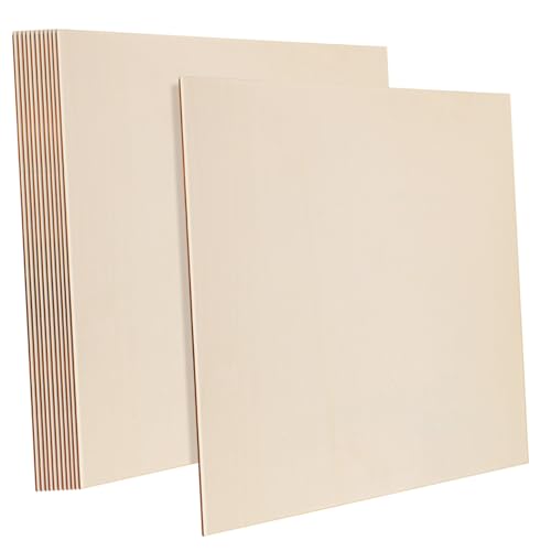 Didiseaon 12 Stück Teiliges Unlackierte Quadratische Holzplatten aus Mehrschichtigem Sperrholz Glatte Kanten Vielseitig für Gravur Brandmalerei Malerei und Diy-bastelprojekte Geeignet Didiseaon 12 Stück Teiliges Unlackierte Quadratische Holzplatten aus Mehrschichtigem Sperrholz Glatte Kanten Vielseitig für Gravur Brandmalerei Malerei und Diy-bastelprojekte Geeignet von Didiseaon