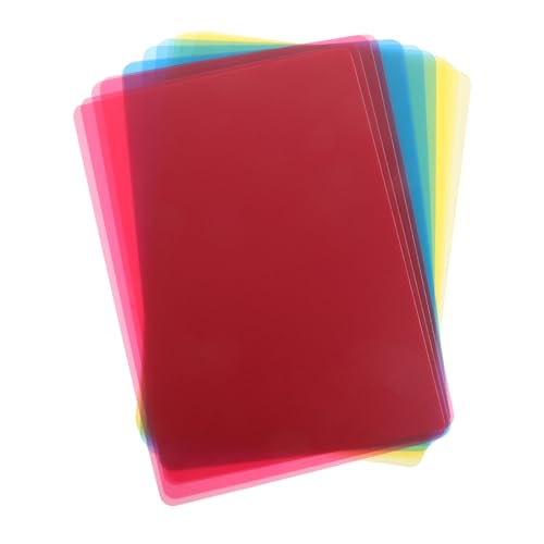 Didiseaon 12 Stücke Kinder Ton Matte Farbe Handwerk Matten Tischsets Arbeitsplatte Protector Pad Für Schmuck Epoxidharz DIY Blatt Nagel Kunst von Didiseaon