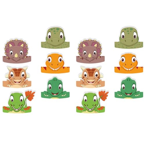 Didiseaon 12st Dinosaurier-geburtstagsmütze Dino-hüte Dinosaurier-Geburtstagsparty-hüte Dino-Kronen Partyhüte Mit Dinosaurierhut Dinosaurier-partygeschenke Kind Dekorationen Papier Didiseaon 12st Dinosaurier-geburtstagsmütze Dino-hüte Dinosaurier-Geburtstagsparty-hüte Dino-Kronen Partyhüte Mit Dinosaurierhut Dinosaurier-partygeschenke Kind Dekorationen Papier von Didiseaon