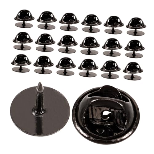 Didiseaon 1Satz Anstecknadeln mit Reversnadel und Clutch Pin Backs für DIY Schmuckherstellung Krawattennadeln Abzeichen und Hüte Vielseitig Einsetzbar von Didiseaon