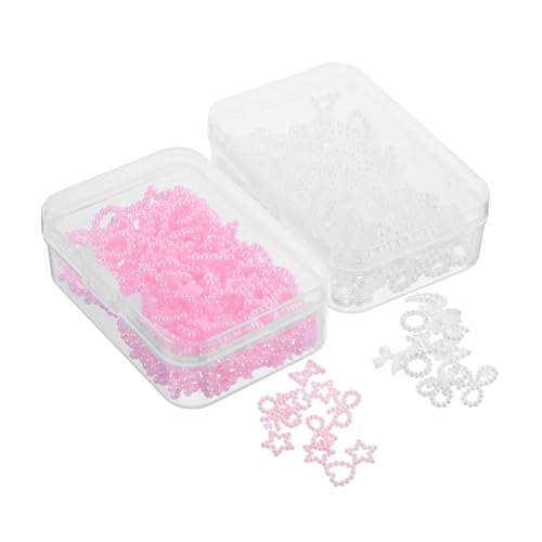 Didiseaon 2 Boxen Nail-Art-Zubehör aufdecken Nägel Edelsteine Reiz Nagel nail steine nail stones nail decoration Nail Art Dekoration Manikürezubehör für Frauen Maniküre-Dekore Plastik von Didiseaon
