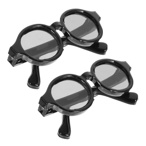 Didiseaon 2paare Puppenbrillen Modische Sonnenbrillen Für Puppen Für Puppenhaus Zubehör Brillen Für Bjd Miniatur Figuren von Didiseaon