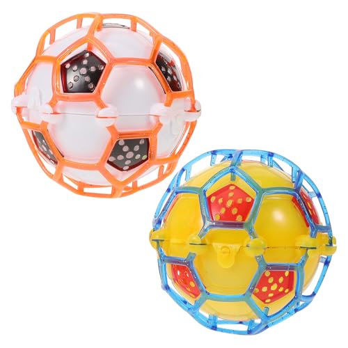 Didiseaon 2 Stück Leuchtender Elektrischer Sprung-fußball für Batteriefrei mit Buntem Licht Geeignet für Jungen und Mädchen Kreatives für Drinnen und Draußen Zufällige Farbe Didiseaon 2 Stück Leuchtender Elektrischer Sprung-fußball für Batteriefrei mit Buntem Licht Geeignet für Jungen und Mädchen Kreatives für Drinnen und Draußen Zufällige Farbe von Didiseaon