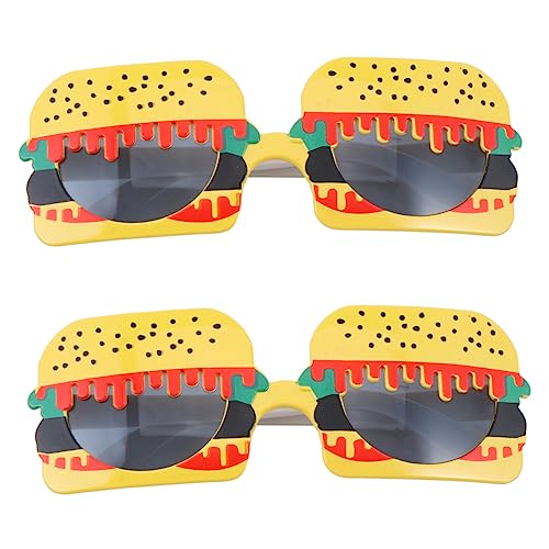 Didiseaon 2 Stück Lustige Abs Sonnenbrillen im Hamburger Design Einzigartige Party Accessoires für Fotografie und Feiern Didiseaon 2 Stück Lustige Abs Sonnenbrillen im Hamburger Design Einzigartige Party Accessoires für Fotografie und Feiern von Didiseaon