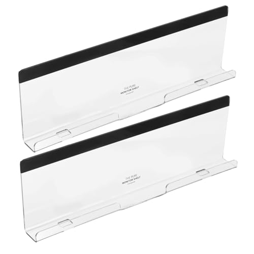 Didiseaon 2 Stück Monitor Memo Board für Schreibtisch Acryl Notizhalter mit Kabeldurchführung und Telefonständer unter Bildschirm Multifunktionale Organizerlösung für Büro und Homeoffice Didiseaon 2 Stück Monitor Memo Board für Schreibtisch Acryl Notizhalter mit Kabeldurchführung und Telefonständer unter Bildschirm Multifunktionale Organizerlösung für Büro und Homeoffice von Didiseaon