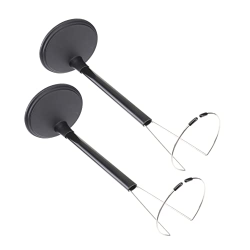 Didiseaon 2 Stück Stützrahmen für Puppen Puppenständer verstellbar Mini-Puppenständer Kleiner Puppenständer Puppenhalterung Puppenaufbewahrung Puppenständer schwarz Puppenhalter Stehen Black von Didiseaon
