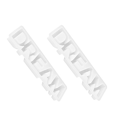 Didiseaon 2 Stück Teiliges Silikonformen Buchstaben DIY Gießform für Kreative Dekorationen Wiederverwendbar Einfach zu Reinigen für Bastler und Handgemachte Kunstwerke Didiseaon 2 Stück Teiliges Silikonformen Buchstaben DIY Gießform für Kreative Dekorationen Wiederverwendbar Einfach zu Reinigen für Bastler und Handgemachte Kunstwerke von Didiseaon