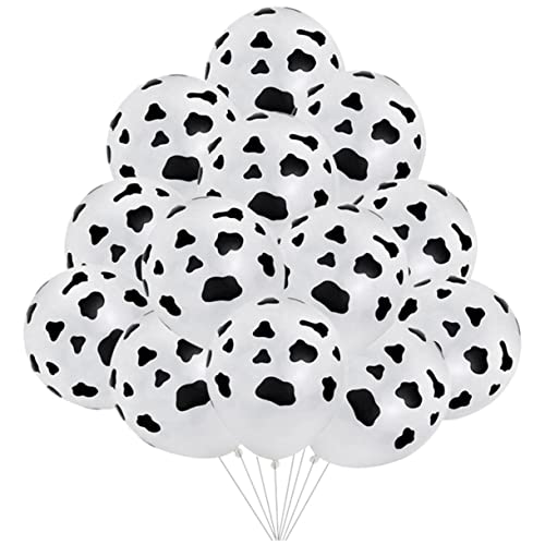 Didiseaon 25 Stück Kuhballons Motivballons Große Geburtstagsdekorationen Tierballons Für Für Geburtstagsfeiern Erste Partys Zahlen Cowboy Junggesellinnenabschied Dekoration von Didiseaon