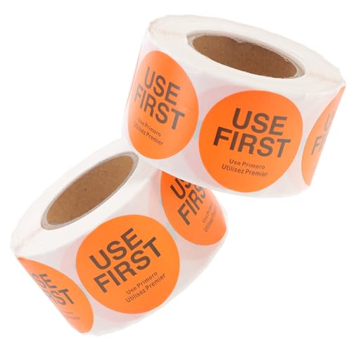 Didiseaon 2Rollen Use First Aufkleber für Lebensmittel Selbstklebende für Restaurants und Küchen Lebensmitteletiketten zur Organisation und Qualitätskontrolle Didiseaon 2Rollen Use First Aufkleber für Lebensmittel Selbstklebende für Restaurants und Küchen Lebensmitteletiketten zur Organisation und Qualitätskontrolle von Didiseaon