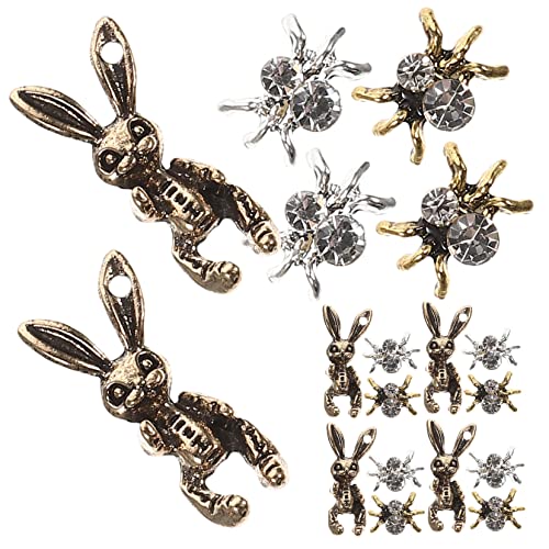 Didiseaon 30 Stück Dunkler Nageldiamant nail decoration fingernägel aufkleber Nagelschönheit spider bunny nagelzubehör metallisch Nagel Charms Halloween-Nagelanhänger gotische Nagelanhänger Didiseaon 30 Stück Dunkler Nageldiamant nail decoration fingernägel aufkleber Nagelschönheit spider bunny nagelzubehör metallisch Nagel Charms Halloween-Nagelanhänger gotische Nagelanhänger von Didiseaon