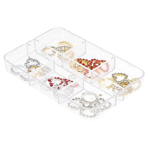 Didiseaon 30 Stück Herz Nagelcharms mit Strasssteinen Kreative Nagelkunst Dekoration für Einzigartige Designs für Besondere Anlässe Leicht und Komfortabel Didiseaon 30 Stück Herz Nagelcharms mit Strasssteinen Kreative Nagelkunst Dekoration für Einzigartige Designs für Besondere Anlässe Leicht und Komfortabel von Didiseaon