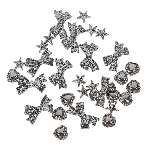 Didiseaon 30 Stück Nagelzubehör metallischer Nagellack Finger Salon nail decoration nagelbeißer stop dekoration Vintage-Deko Nagelkunst selber machen Legierungsdekor für Kunsthandwerk Silver Didiseaon 30 Stück Nagelzubehör metallischer Nagellack Finger Salon nail decoration nagelbeißer stop dekoration Vintage-Deko Nagelkunst selber machen Legierungsdekor für Kunsthandwerk Silver von Didiseaon