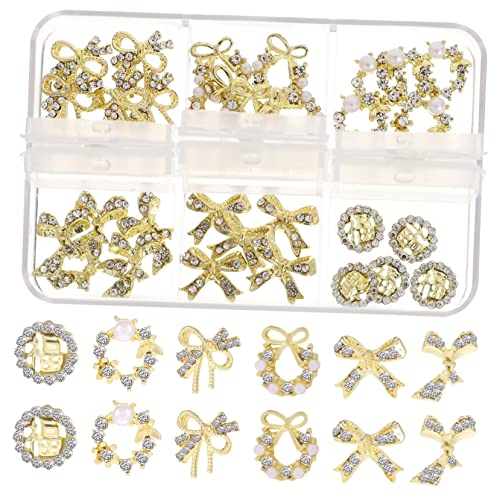 Didiseaon 30 Stück Teiliges Nagelkunst Dekorationsset Maniküre Zubehör mit Aufbewahrungsbox für Diy Nageldesigns Handyhüllen Schmuck und Mehr Vielseitige Stile für Glitzernde Nägel und Didiseaon 30 Stück Teiliges Nagelkunst Dekorationsset Maniküre Zubehör mit Aufbewahrungsbox für Diy Nageldesigns Handyhüllen Schmuck und Mehr Vielseitige Stile für Glitzernde Nägel und von Didiseaon