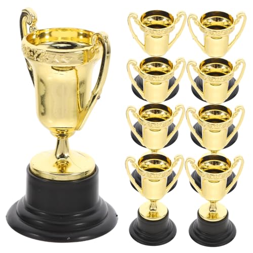 Didiseaon 30 Stück Trophäe Große Kinderpreise Mini Klein Pokal Pokale Wettbewerbe Ausgezeichnet Sieger Vergibt Pokal Home-desktop- Golden Plastik Wiederverwendbar von Didiseaon