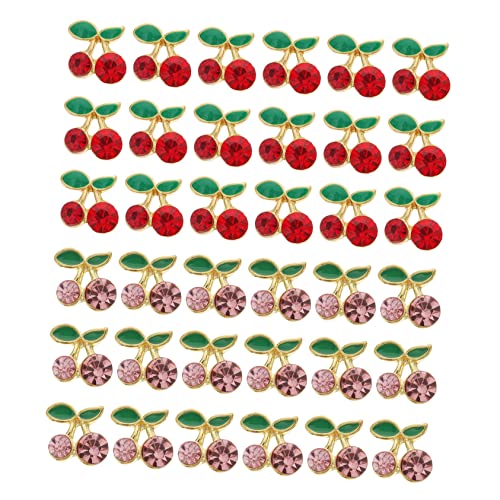 Didiseaon 36 Stück Kirsch Nagelcharms für Nagelkunst Dekorationen aus Legierung für Diy Nageldesign für Partys Hochzeiten und Besondere Anlässe Didiseaon 36 Stück Kirsch Nagelcharms für Nagelkunst Dekorationen aus Legierung für Diy Nageldesign für Partys Hochzeiten und Besondere Anlässe von Didiseaon