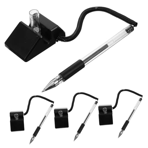 Didiseaon 4 Stück Exquisiter Kugelschreiber mit Ständer Business Signatur Stift mit Vertikalem Design Langlebiger Glattes Schreiben Dekorativer Schreibtisch Stift für Büro und Didiseaon 4 Stück Exquisiter Kugelschreiber mit Ständer Business Signatur Stift mit Vertikalem Design Langlebiger Glattes Schreiben Dekorativer Schreibtisch Stift für Büro und von Didiseaon