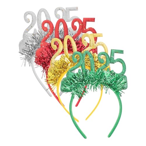 Didiseaon 4 Stück Lunar Year Haarband Glitzer Tiara für Neujahrspartys Festliche Haaraccessoires für Feiern und Fotos Didiseaon 4 Stück Lunar Year Haarband Glitzer Tiara für Neujahrspartys Festliche Haaraccessoires für Feiern und Fotos von Didiseaon