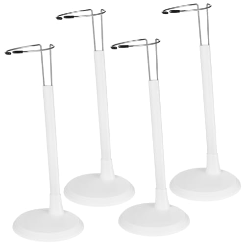 Didiseaon 4 Stück Stehend Stehen Puppenständer Puppenhalter Steht Puppenbasis Puppenanzeige Geschäft Puppenhalter Stehen Organizer Für Puppenhalterungen Puppenhalter-Organizer Stand Plastik von Didiseaon