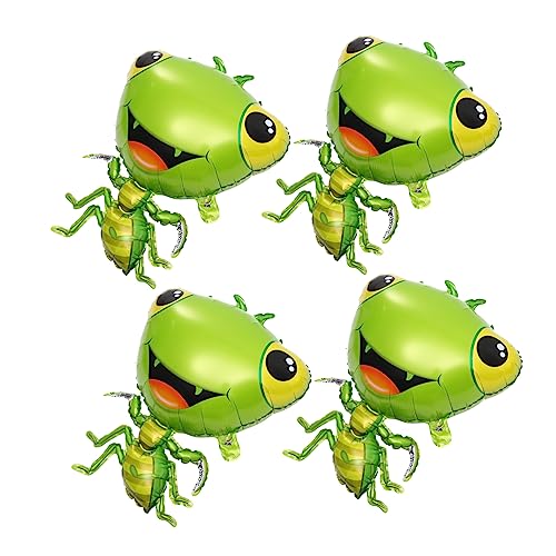 Didiseaon 4 Stück tierischer Ballon Urlaub Folienballons Dschungel LED dekorative Tierballons luftballons tierluftballone aufblasbare Cartoon-Ballons Ballons Ornamente Aluminiumfolie Green Didiseaon 4 Stück tierischer Ballon Urlaub Folienballons Dschungel LED dekorative Tierballons luftballons tierluftballone aufblasbare Cartoon-Ballons Ballons Ornamente Aluminiumfolie Green von Didiseaon