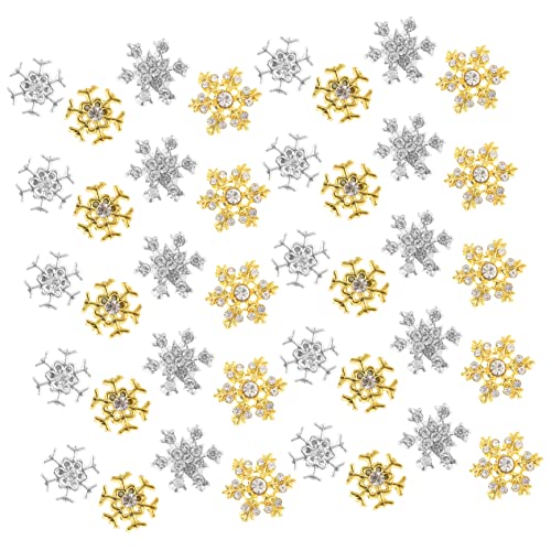 Didiseaon 40 Stück Schneeflocken-ornamente Nageln Weihnachtsmann Urlaub Nagel Charms Künstlicher Schnee Party Hochzeit Schneeflocken-nagelanhänger Danksagung Mini Winterdeko Legierung Didiseaon 40 Stück Schneeflocken-ornamente Nageln Weihnachtsmann Urlaub Nagel Charms Künstlicher Schnee Party Hochzeit Schneeflocken-nagelanhänger Danksagung Mini Winterdeko Legierung von Didiseaon