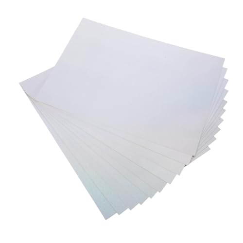 Didiseaon 50 Stück Holographisches Metallic Cardstock Papier Glänzend Schimmerndes Dickes Spiegelpapier für Scrapbooking Basteln Partydekoration Kompatibel mit Tintenstrahldruckern Didiseaon 50 Stück Holographisches Metallic Cardstock Papier Glänzend Schimmerndes Dickes Spiegelpapier für Scrapbooking Basteln Partydekoration Kompatibel mit Tintenstrahldruckern von Didiseaon