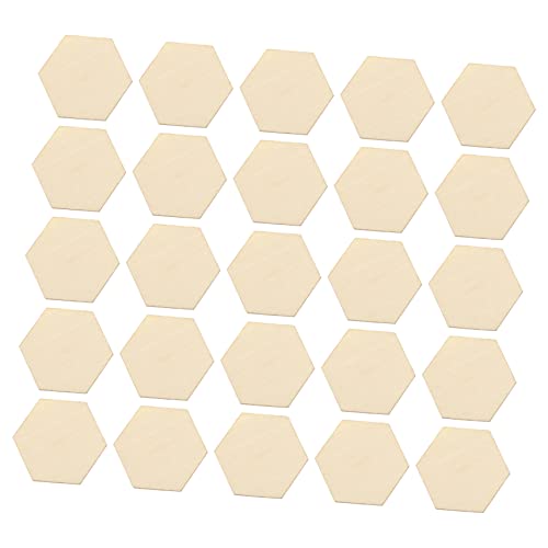 Didiseaon 50 Stück Sechseckige Holzscheiben Buchenholz Unlackierte Ornamente für Diy Bastelarbeiten Hochzeit Geburtstag und Weihnachtsdekorationen Didiseaon 50 Stück Sechseckige Holzscheiben Buchenholz Unlackierte Ornamente für Diy Bastelarbeiten Hochzeit Geburtstag und Weihnachtsdekorationen von Didiseaon