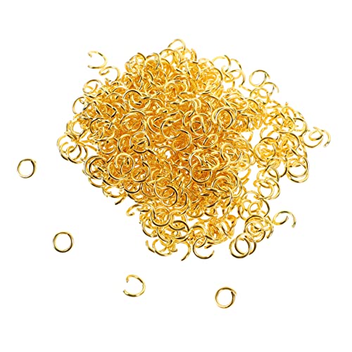 Didiseaon 500 Stück Sprungringe Schmuckherstellung DIY Verbindung Ringe für Halsketten Armbänder Schmuckreparatur Langlebig Robust von Didiseaon