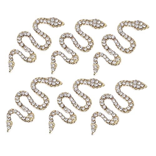 Didiseaon 6 Stück Teiliges Snake Nail Charms für Diy Nagelkunst Dekorative und Praktische Maniküre Accessoires für Fingernägel und Fußnägel Einfach Anzuwenden und Vielseitig Einsetzbar Didiseaon 6 Stück Teiliges Snake Nail Charms für Diy Nagelkunst Dekorative und Praktische Maniküre Accessoires für Fingernägel und Fußnägel Einfach Anzuwenden und Vielseitig Einsetzbar von Didiseaon