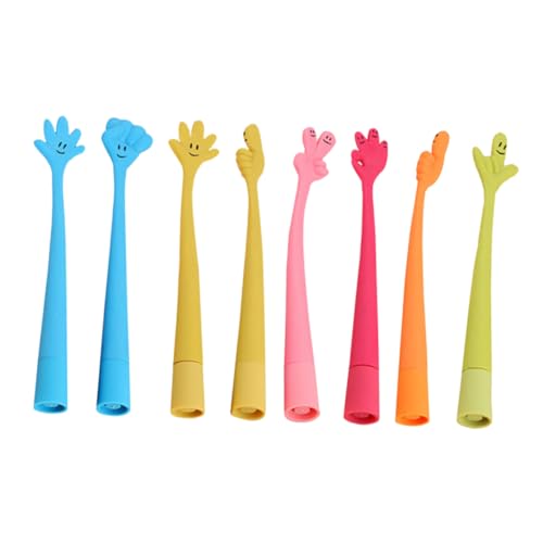 Didiseaon 8 Stück Teiliges Bunter Flexibler Silikon Kugelschreiber mit Lustigem Cartoon Design Ergonomisch Geformt für Büro als und Entspannender Schreibspaß Didiseaon 8 Stück Teiliges Bunter Flexibler Silikon Kugelschreiber mit Lustigem Cartoon Design Ergonomisch Geformt für Büro als und Entspannender Schreibspaß von Didiseaon