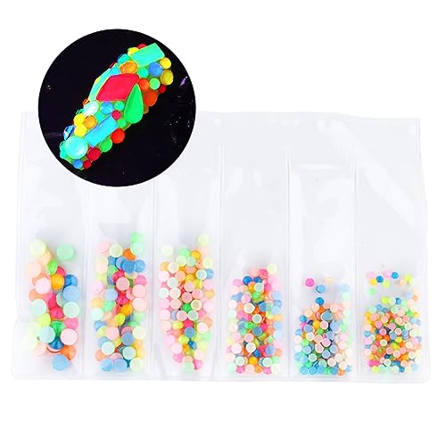 Didiseaon 850Stücke Nachtleuchtenden Maniküre Strassperlen Fächern Gemischte Nail Art Dekorationen Für Nageldesigns Stil Didiseaon 850Stücke Nachtleuchtenden Maniküre Strassperlen Fächern Gemischte Nail Art Dekorationen Für Nageldesigns Stil von Didiseaon