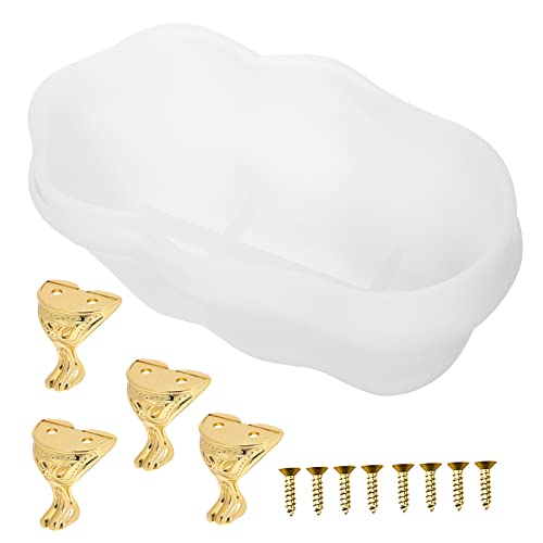 Didiseaon Badewanne Silikonform Herstellung Epoxid-badewannenform Klein Gießen Badeformen Epoxy-gießhandwerk Epoxidformen Kreativ Silikon Kuchenform Epoxidformen Lustig Gussformen Kieselgel von Didiseaon