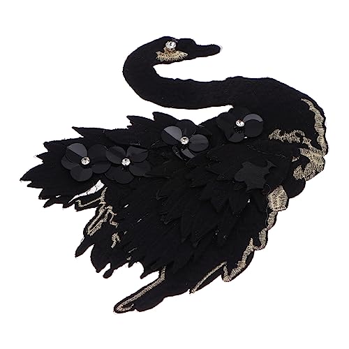 Didiseaon Blumen-schwan-stickerei-stoff-patch Stickerei Applikation Patches Nähen Aufnäher Mit Tierstickerei Swan Patch Schwanenapplikation Mit Blume Flache Stickerei Black Didiseaon Blumen-schwan-stickerei-stoff-patch Stickerei Applikation Patches Nähen Aufnäher Mit Tierstickerei Swan Patch Schwanenapplikation Mit Blume Flache Stickerei Black von Didiseaon
