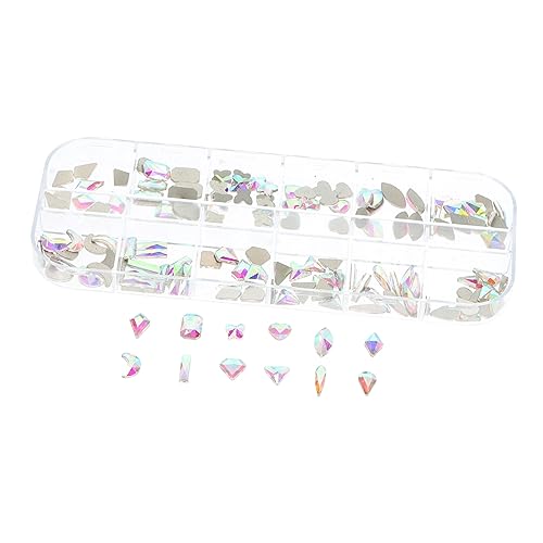 Didiseaon Flatback Nagelcharms Strasssteine Verschiedenen Glitzernde Nail Art Dekoration Für Maniküre Hochwertige Glassteine Für Nageldesigns Didiseaon Flatback Nagelcharms Strasssteine Verschiedenen Glitzernde Nail Art Dekoration Für Maniküre Hochwertige Glassteine Für Nageldesigns von Didiseaon