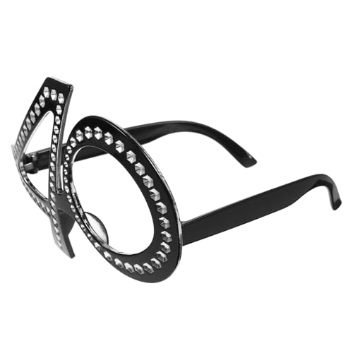 Didiseaon Geburtstagsbrille mit Strahlenden Strasssteinen Stabilem Einzigartigem Zahlen Design Bequeme Partybrille für Erwachsene als Foto Requisite und Festliche Dekoration Didiseaon Geburtstagsbrille mit Strahlenden Strasssteinen Stabilem Einzigartigem Zahlen Design Bequeme Partybrille für Erwachsene als Foto Requisite und Festliche Dekoration von Didiseaon