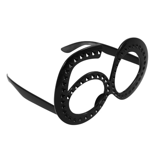 Didiseaon Geburtstagsparty Brille Jahre Schwarz Zahlenrahmen Foto Requisit Party Favor für Erwachsene Dekoratives Accessoire für Jubiläumsfeier und Didiseaon Geburtstagsparty Brille Jahre Schwarz Zahlenrahmen Foto Requisit Party Favor für Erwachsene Dekoratives Accessoire für Jubiläumsfeier und von Didiseaon