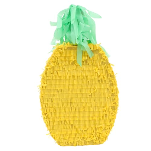 Didiseaon Kindergeburtstag Pinata Ananas Design Gefüllt mit Süßigkeiten Party Pinata Dekoration für Drinnen und Draußen Buntes Obst Kreative Party Attraktion für Mädchen und Familienfeier von Didiseaon