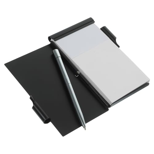 Didiseaon Kleines Tragbares Notizbuch mit Metallgehäuse und Stift Tearable Memo Tabs Glattes Schreibpapier für Büro Schule und To-do-listen Kompakter Mini-notizblock für Unterwegs von Didiseaon