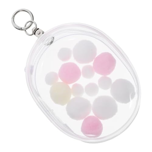 Didiseaon Mini Transparentes Puppen Aufbewahrungs Tragbare PVC Tasche für Dolls Outdoor Einsatz Leichte und Stylische Tragehilfe für Puppenzubehör und Kleidung Zufällige Zufällige Farbe von Didiseaon