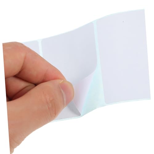 Didiseaon Selbstklebende Versandetiketten Rolle Wasserfest Ölresistent Kratzfest für Barcode Adressaufkleber und Expressversand Langlebige Aufkleberrolle für Präzisen Druck von Didiseaon