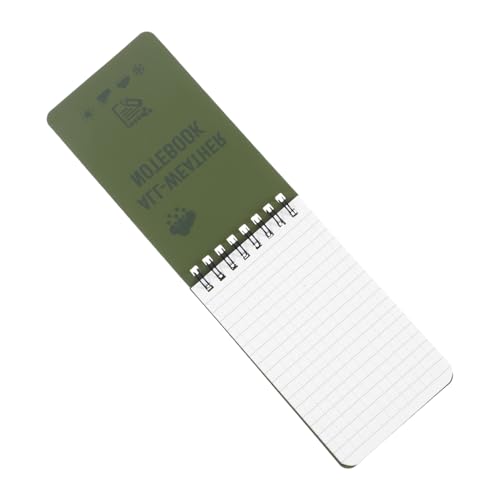 Didiseaon Wasserdichter Notizblock Spiralbindung Outdoor Notepad für Schüler und Büro Praktisches Memo Pad für Camping und Alltag Didiseaon Wasserdichter Notizblock Spiralbindung Outdoor Notepad für Schüler und Büro Praktisches Memo Pad für Camping und Alltag von Didiseaon