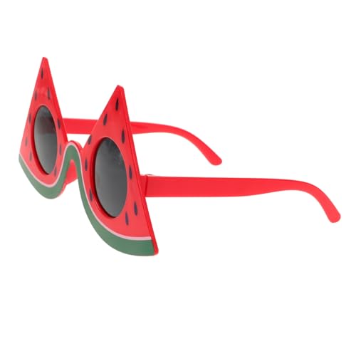 Didiseaon Wassermelonen Sonnenbrille für Partys Strandveranstaltungen Lustige Auffällige Accessoires für Erwachsene für Sommerfeiern Urlaub Fotoshootings Wiederverwendbar Langlebig von Didiseaon