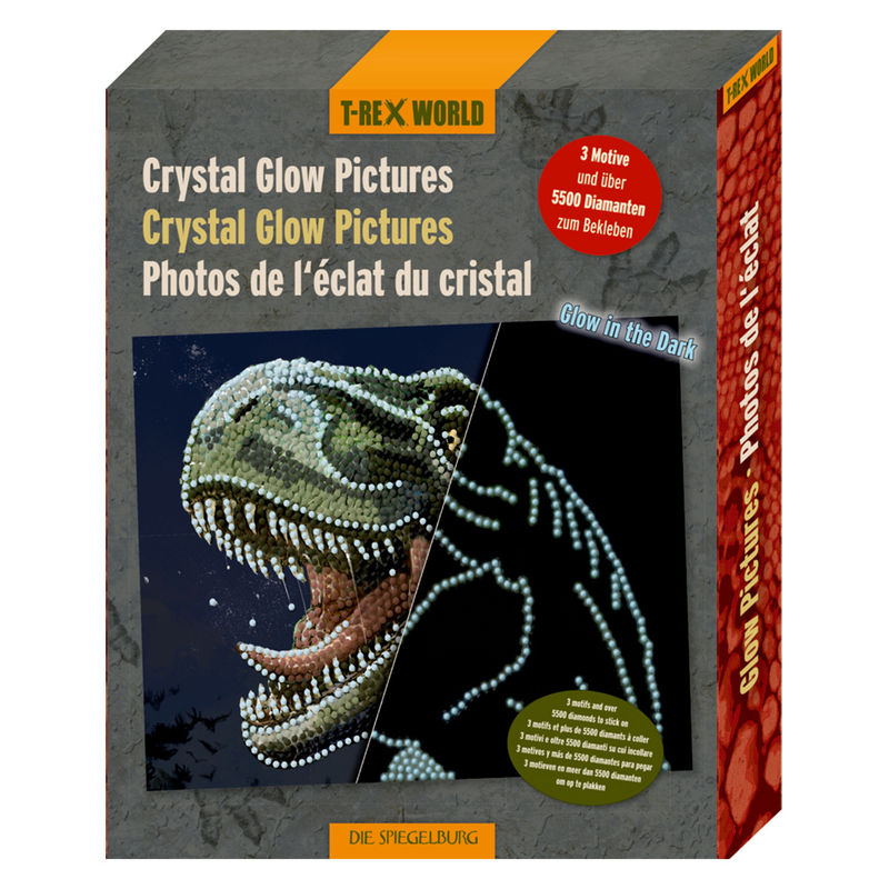 Diamond Painting T-Rex World - Crystal Glow Dino von Die Spiegelburg